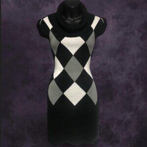 Majora Argyle Preppy Tunic Dress